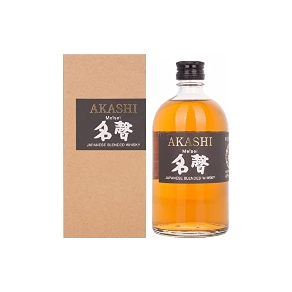 Japanese Blended Whisky Akashi Meisei 70 cl.